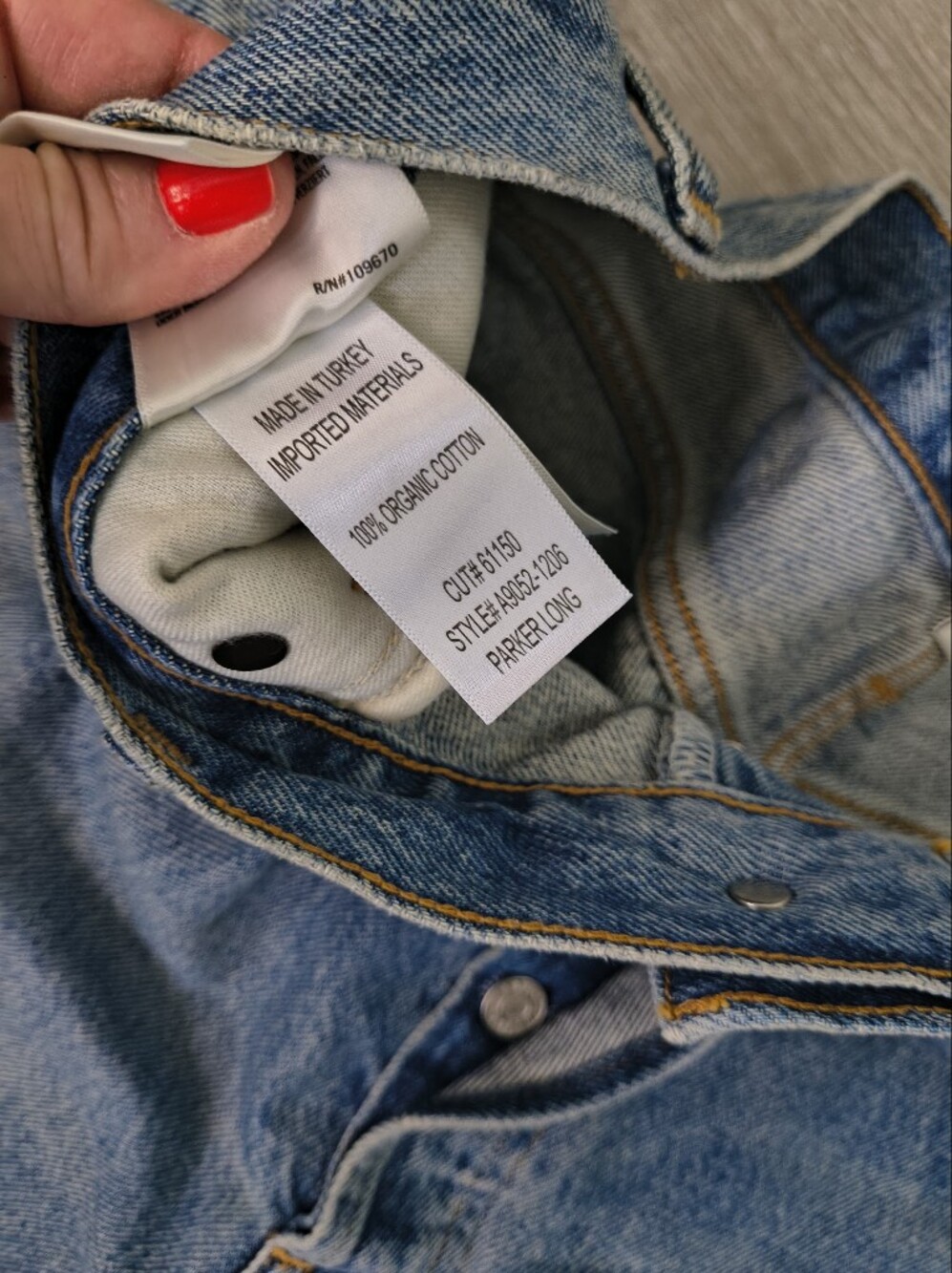 AGOLDE Parker Long Short Size 31 - Picture 7 of 10